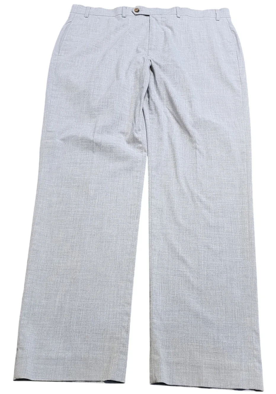 Lauren RALPH LAUREN UltraFlex Stretch Dress Pants Gray Flat Front 38 x32 Classic